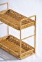 Nomad Two Storey Straw Rectangular Presentation Stand - 2