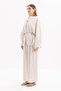 Stone-Waist-Tied Modal Kimono - 3