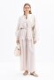 Stone-Waist-Tied Modal Kimono - 2