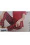 Mi̇hra-290-06-25 Women's Short Sleeve Cotton Pajama Set R2053 Sm-L-Xl 2XL - 3