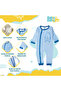 100% Cotton Printed Long Sleeves Jumpsuit/Romper/Sleepsuit for babies - 2