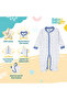 100% Cotton Printed Long Sleeves Jumpsuit/Romper/Sleepsuit for babies - 2