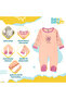 100% Cotton Printed Long Sleeves Jumpsuit/Romper/Sleepsuit for babies - 2
