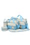Chic Baby Diaper Bag Set All-in-One Travel Solution for Baby Needs Blue