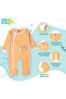 100% Cotton Printed Long Sleeves Jumpsuit/Romper/Sleepsuit for babies - 2