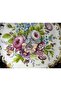 Limoges Hand-Painted Oversized Porcelain Ashtray Measures 19 cm 19 cm 4.5 cm - 5
