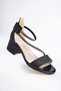 (Mini Women) Multi-Colored Age Piping Heels Girls' Evening Dress Shoes Black - 3