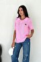 Women's Standard Size Pink Knitwear Blouse Gold Button Detailed Standard Size - 7