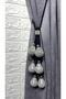 Curtain Accessory Curtain Collection Bracol Luxury Pear Stone Model Background Curtain Accessory Attachable to Cornice