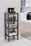 Bathroom Organizer, Organizer, Very Useful Shelf Unit Organizer Shampoo Holder Towel Holder - with Flat Shelf - 3