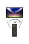 Universal Remote Control Compatible with Starlight TVs, Plug & Play, Black - 3