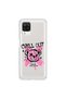 Samsung Galaxy A12 Compatible Transparent Case with Graffiti 6 Design