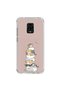 Xiaomi Redmi Note 9 Pro Compatible Transparent Case with Kedişler 1 Design