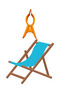 8 Pieces Deluxe Large Size Beach Towel Latch - Multi-Purpose Latch - Towel Holder - Sunbed Fixer - 2