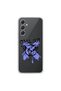 Samsung Galaxy A54 Compatible Transparent Case Graffiti 8 Design