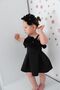 Girl's Madonna Collar Orchid Dress