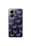 Xiaomi Redmi Note 13 Compatible Transparent Case Butterfly 4 Design