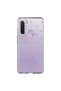 Samsung Galaxy A21 Compatible Transparent Case Transparent Heart 1 Design