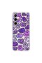 Samsung Galaxy A55 Compatible Transparent Case with Wallpaper 6 Designs
