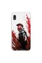 Samsung Galaxy A10 Compatible Transparent Case Spartan 1 Design