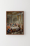 Lunch - Wooden Patterned Frame