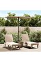 Outdoor Parasol with Aluminium Pole 180x110 cm Taupe