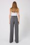 Women's High Waist Palazzo Pants Wide Fit - Elastic with a Recovery Effect, Stylish Pleated Cut - 3