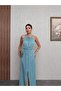 Mint Tie-Detail Waist Slit Dress - 6