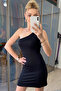 One Shoulder Mini Dress - 2