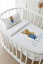 Pike Set - Pure Baby - Teddy Bear with Salopet - 80 X 120 cm - 2