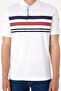Men's Regular Fit Polo Neck White T-Shirt 50306817-Vr013 - 6