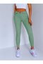 Women's High Waist Lycra Skinny Fit Jeans Green - 3