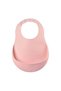 Σαλιάρα σιλικόνης Beaba Old Pink