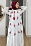 Liya Bukle Embroidered Dress Sk-8533 - 5
