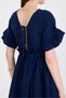 Laci 100% Cotton Ruffle Sleeve Detail Button Dress 4781A - 7