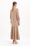 Mink-Sleeve Gathered Stylish Buttoned Shirt - 3