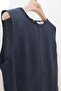 Indigo-Basic Zero Sleeve Undershirt Tunic - 6