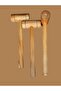 Handmade Small Wooden Mallet Olive Walnut Nut Crusher 3Pcs - 3