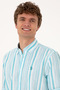 Men's Aqua Long Sleeve Shirt 50306331-VR007 - 2