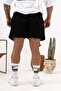 Men's Black Polo Fabric Shorts – Comfortable Fit Casual & Sports Shorts - 2