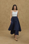Multi-Layered Skirt Navy Blue - 2