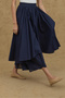 Multi-Layered Skirt Navy Blue - 3