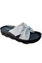 1700 103 White Comfort Casual Anatomic Slippers - 4