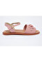Ladies Flat Sandals With Back Strap Pink | Made In Brazil - 2