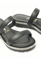 Vizzano Ladies Comfort Sandals Black | Made In Brazil - 4
