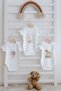 3-Piece Baby Body - Little Deer Series - Letter g