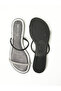Ladies Flat Sandals Black | Made In Brazil - 5