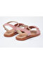 Ladies Flat Sandals With Back Strap Pink | Made In Brazil - 3