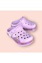 Female Child Powder Kukuli Striped Closed Front Slippers Sandals
