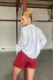 Covered Mini Shorts Skirt - 6